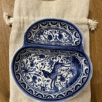 Faiancas de Coimbra oliiviõli/oliivide taldrik sinine